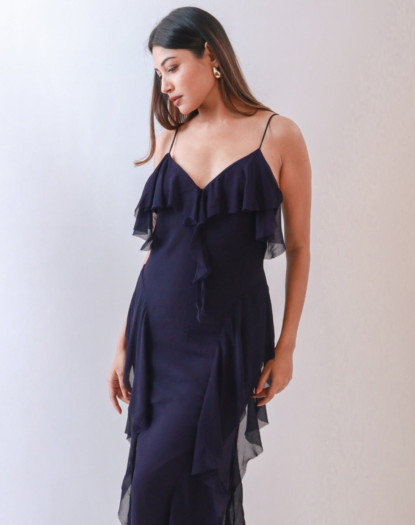 Santorini Dress - Navy