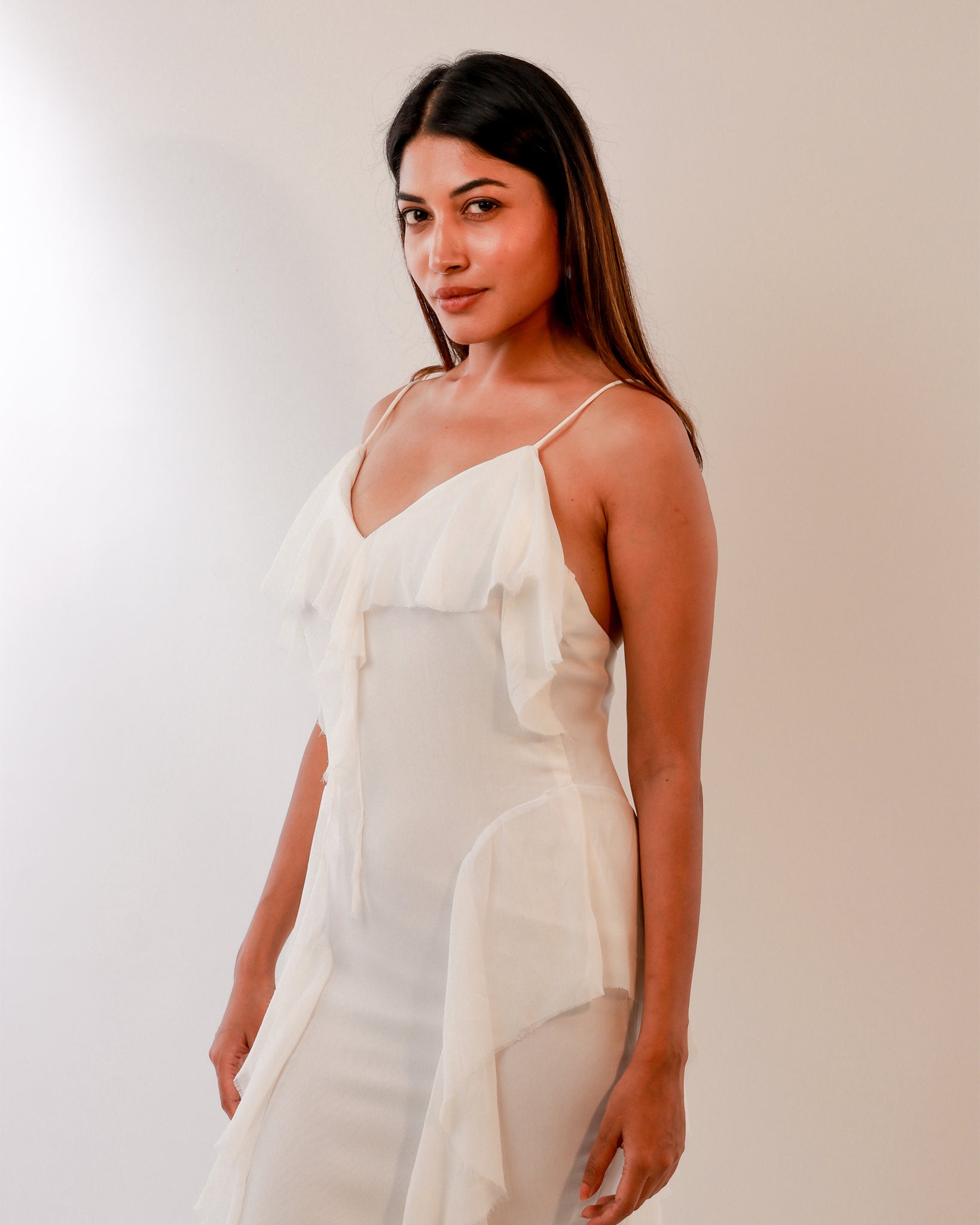 Santorini Dress - White