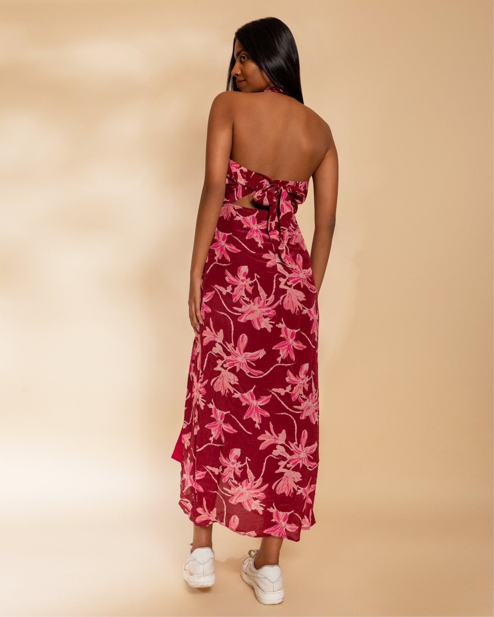 Moana Dress - Peach - Dress - Maxi Dress