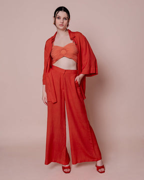 Tulum Pants - Peach - Bottom - Pants